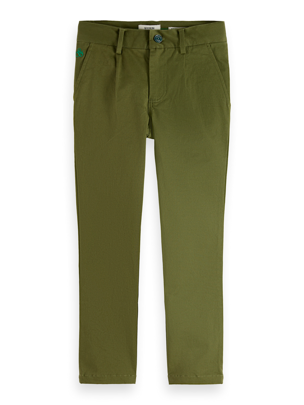Nos Stuart Cotton-Blend Regular Slim-Fit Chino Pants
