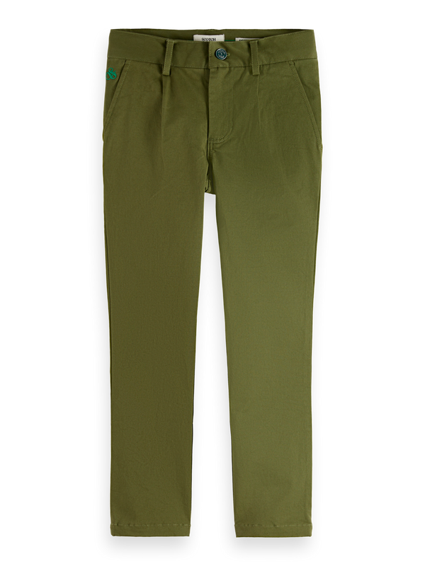 Boys' Essentials — Stuart Cotton-Blend Regular Slim-Fit Chino Pants