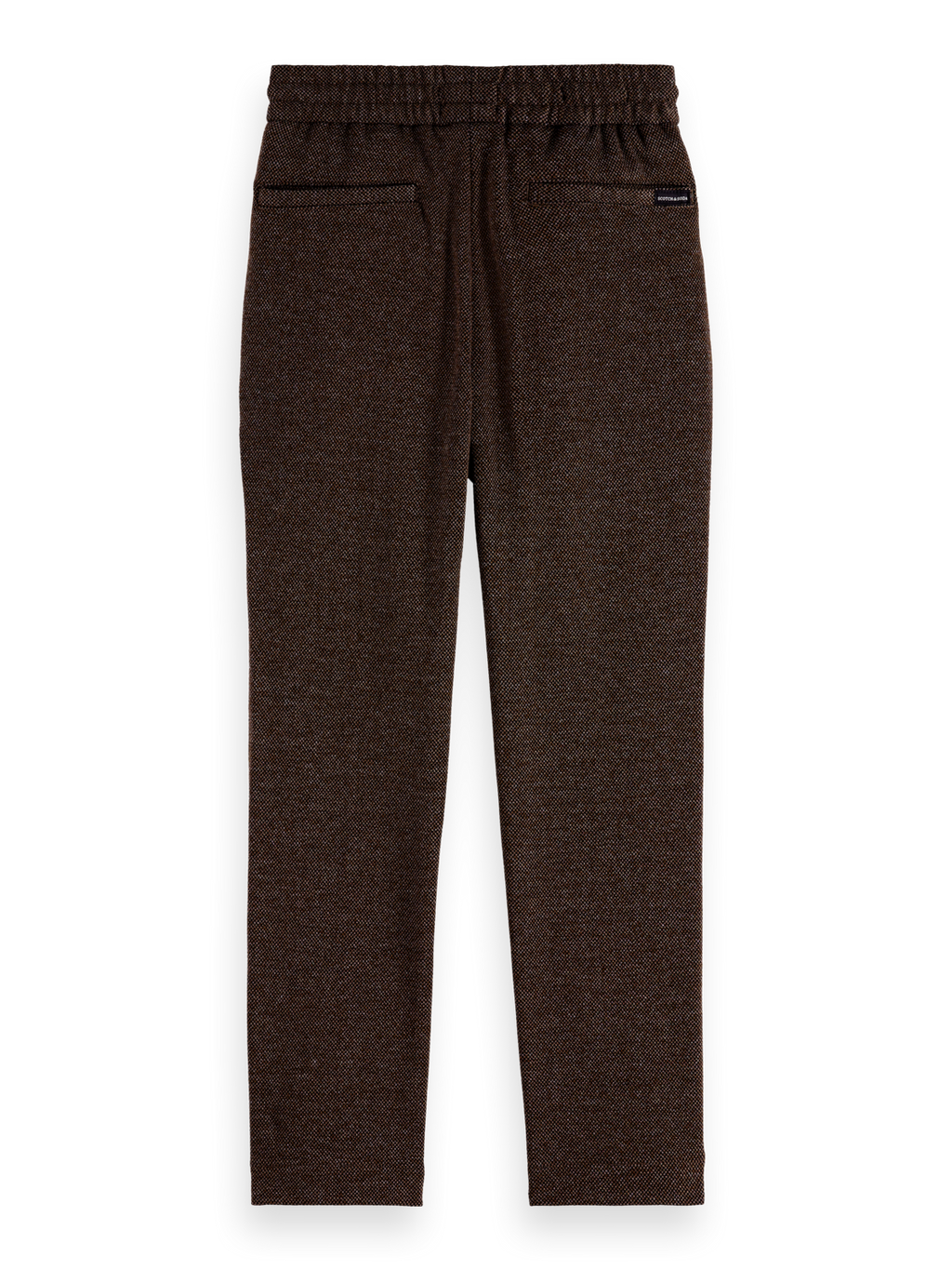 Relaxed Slim-Fit Yarn-Dyed Knitted Pants