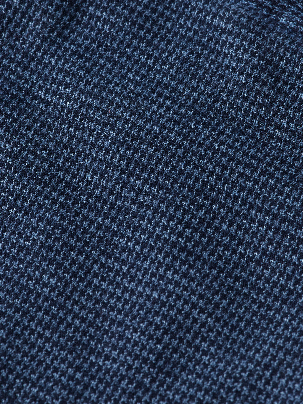 Pantalon tricoté teint en fil coupe décontractée et ajustée