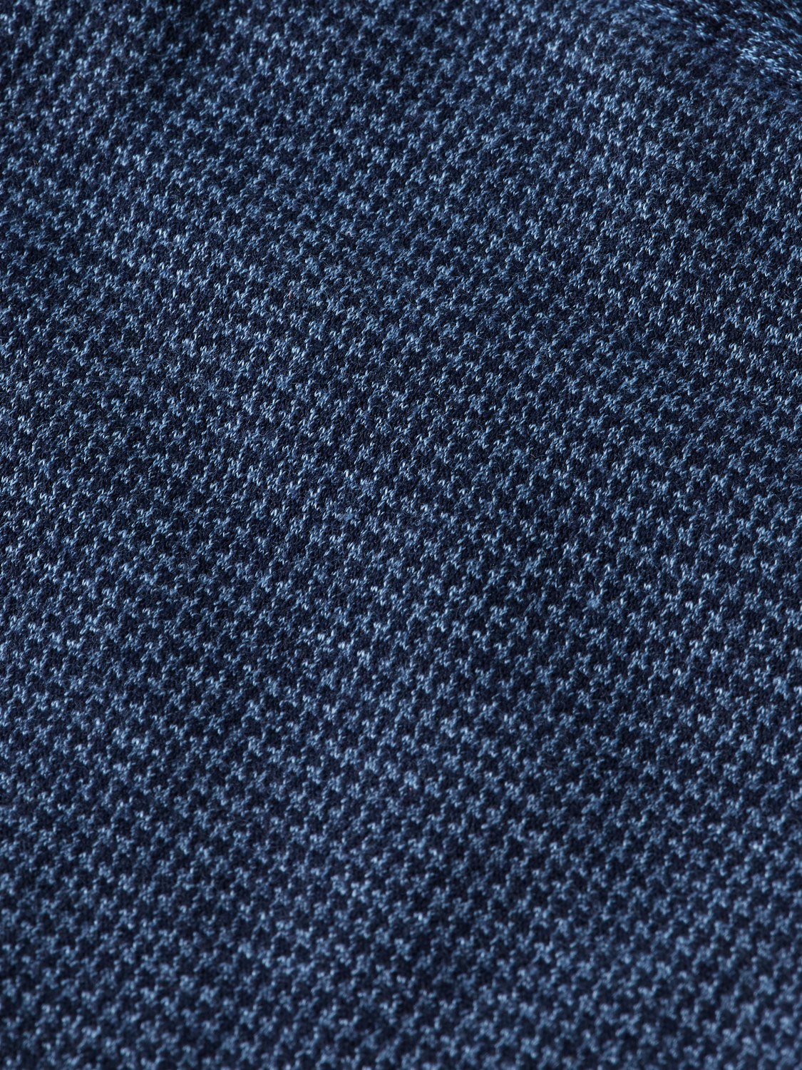 Pantalon tricoté teint en fil coupe décontractée et ajustée