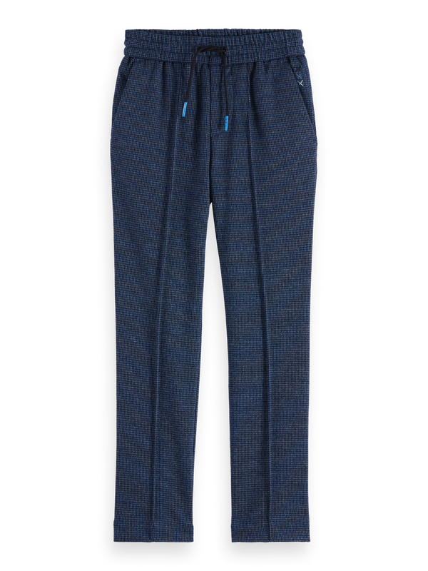 Boys' Relaxed Slim-Fit Yarn-Dyed Knitted Pants