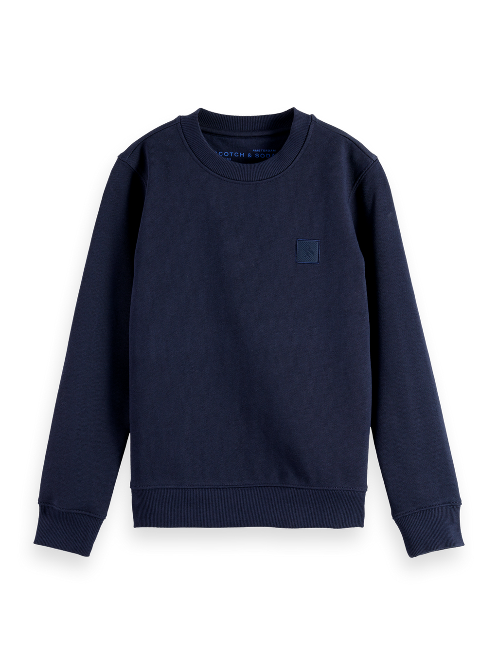Essentials Regular-Fit Logo Badge Zip Through Hoodie