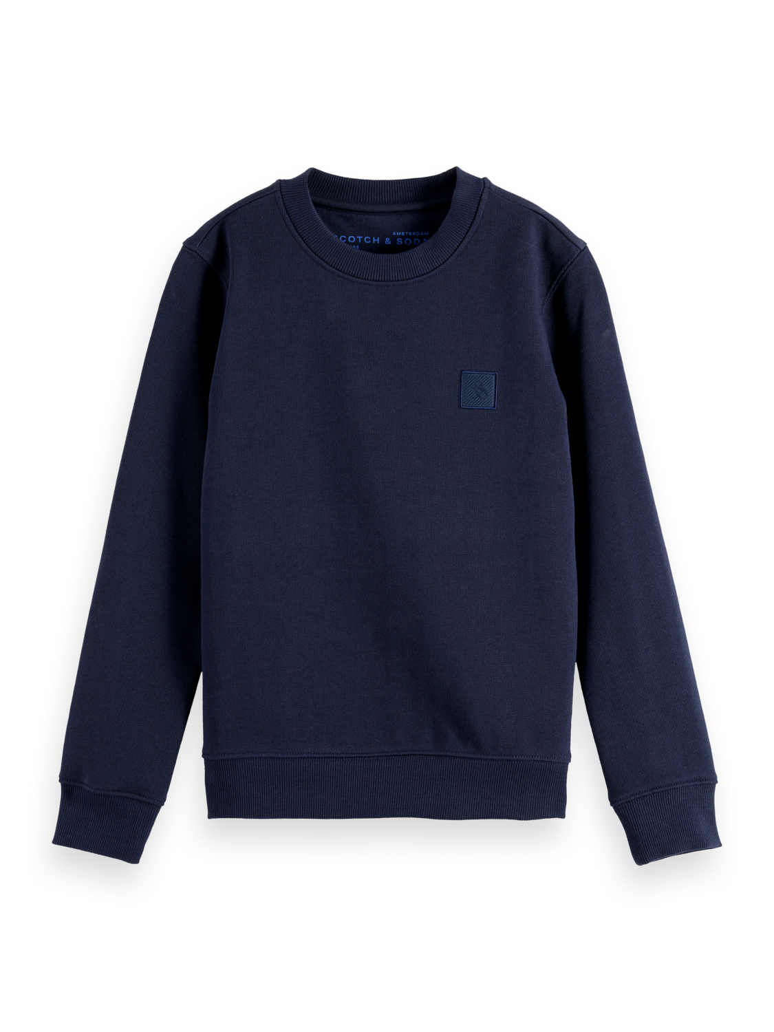 Essentials Regular-Fit Logo Badge Zip Through Hoodie