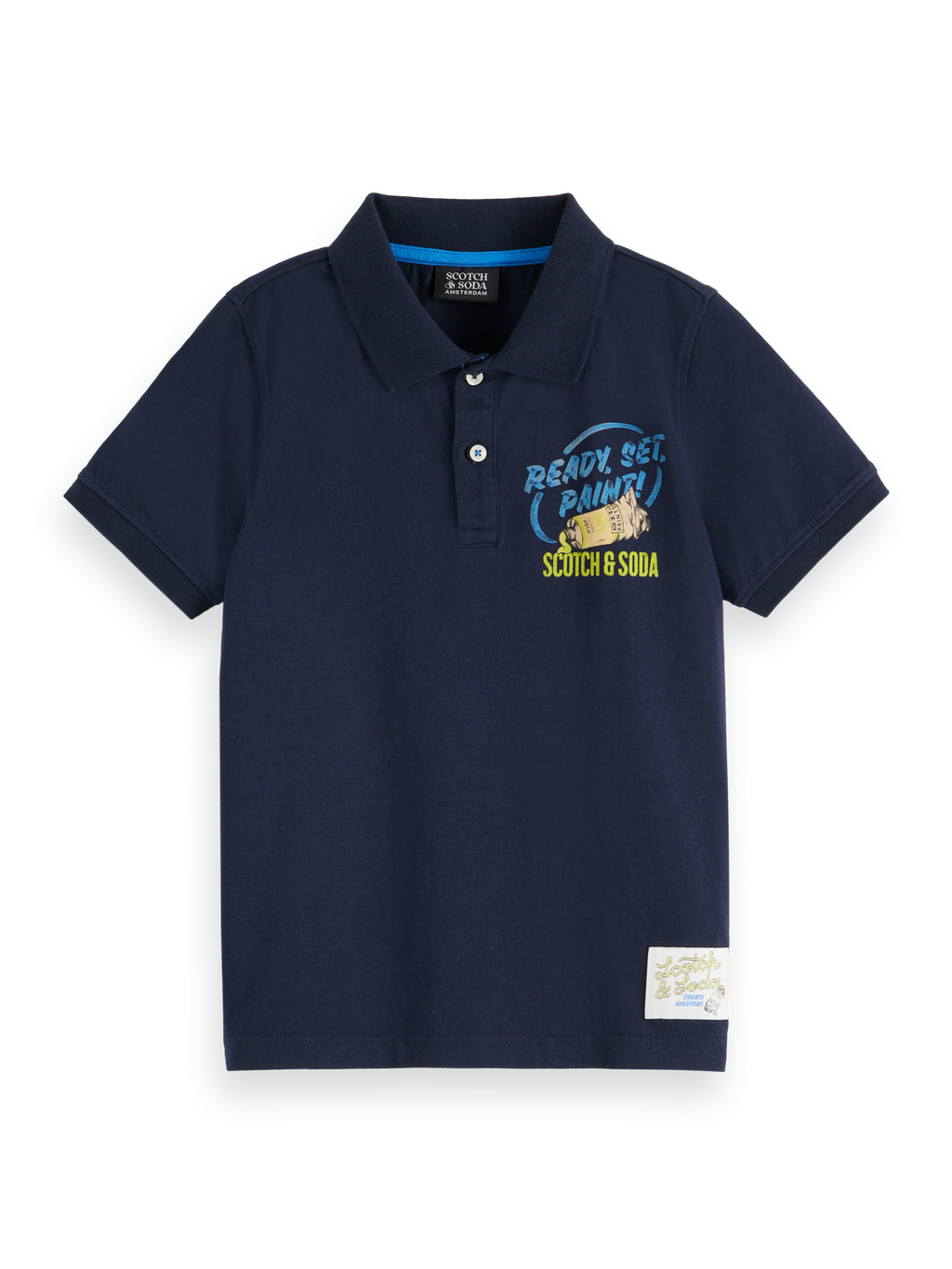 Boys' Jersey Polo With Artwork