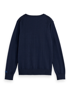 Core – Regular Fit Pullover mit Logo