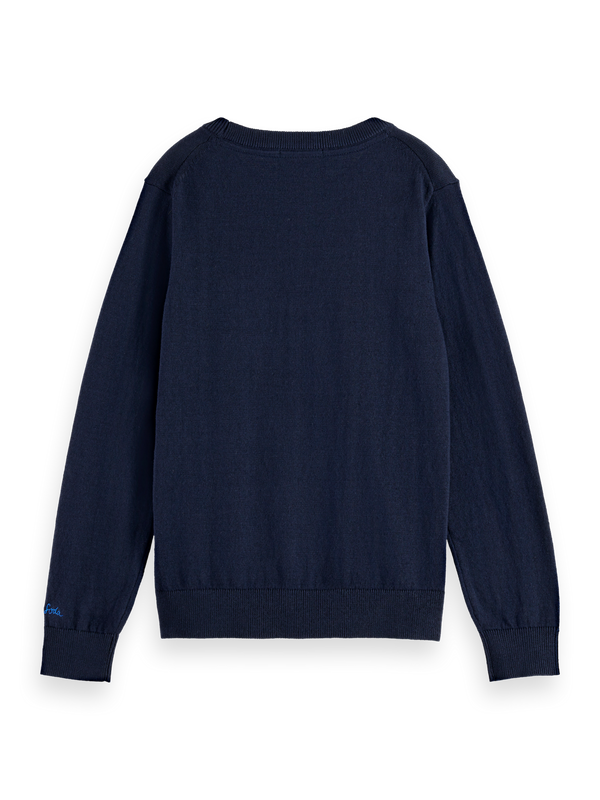 Core – Regular Fit Pullover mit Logo
