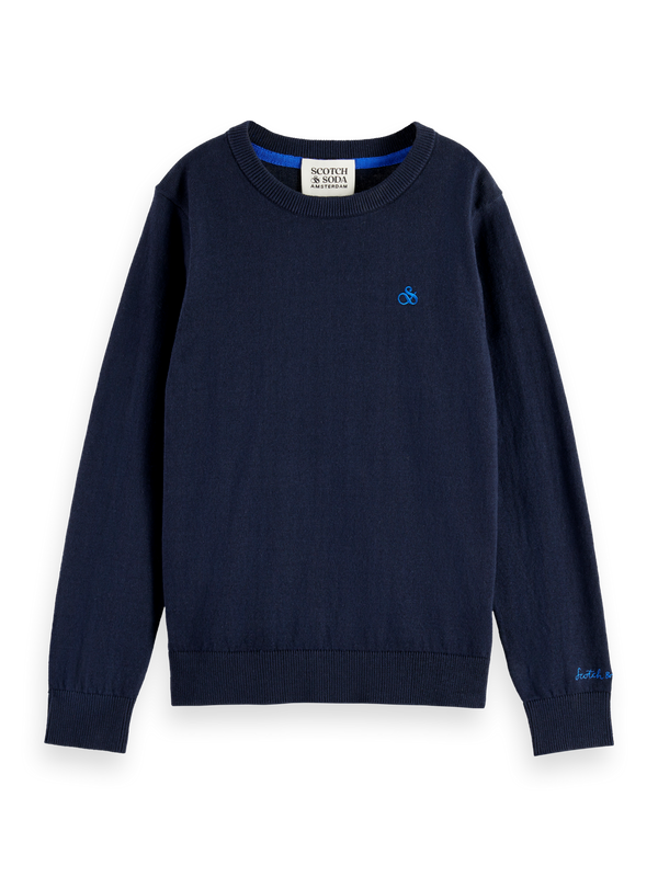 Core – Regular Fit Pullover mit Logo
