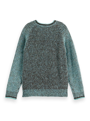 Boys' Regular-Fit Contrast Raglan-Sleeve Pullover