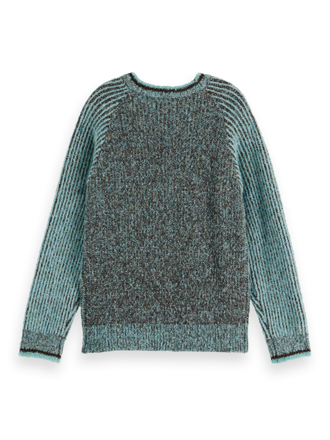 Regular-Fit Contrast Raglan-Sleeve Pullover