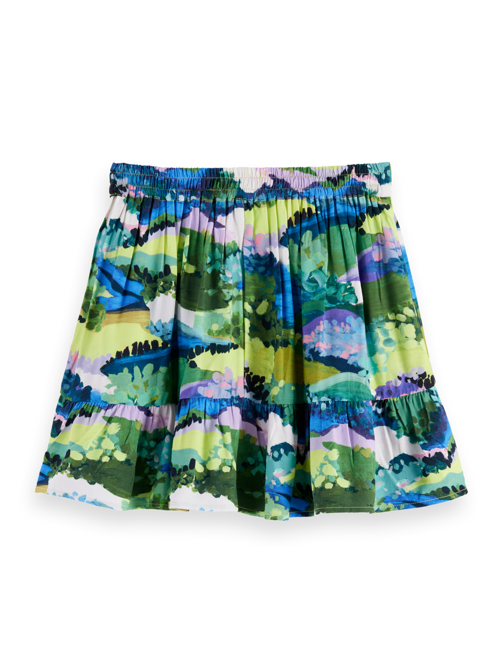 Printed Viscose Skirt