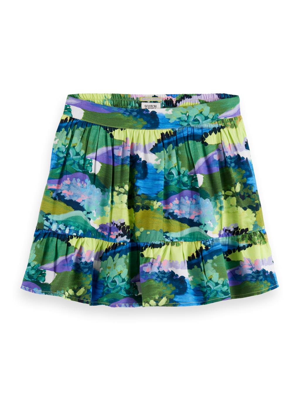 Printed Viscose Skirt