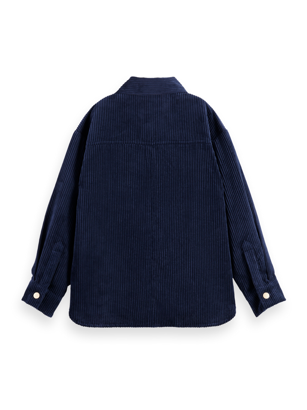 Chemise en velours côtelé surdimensionnée