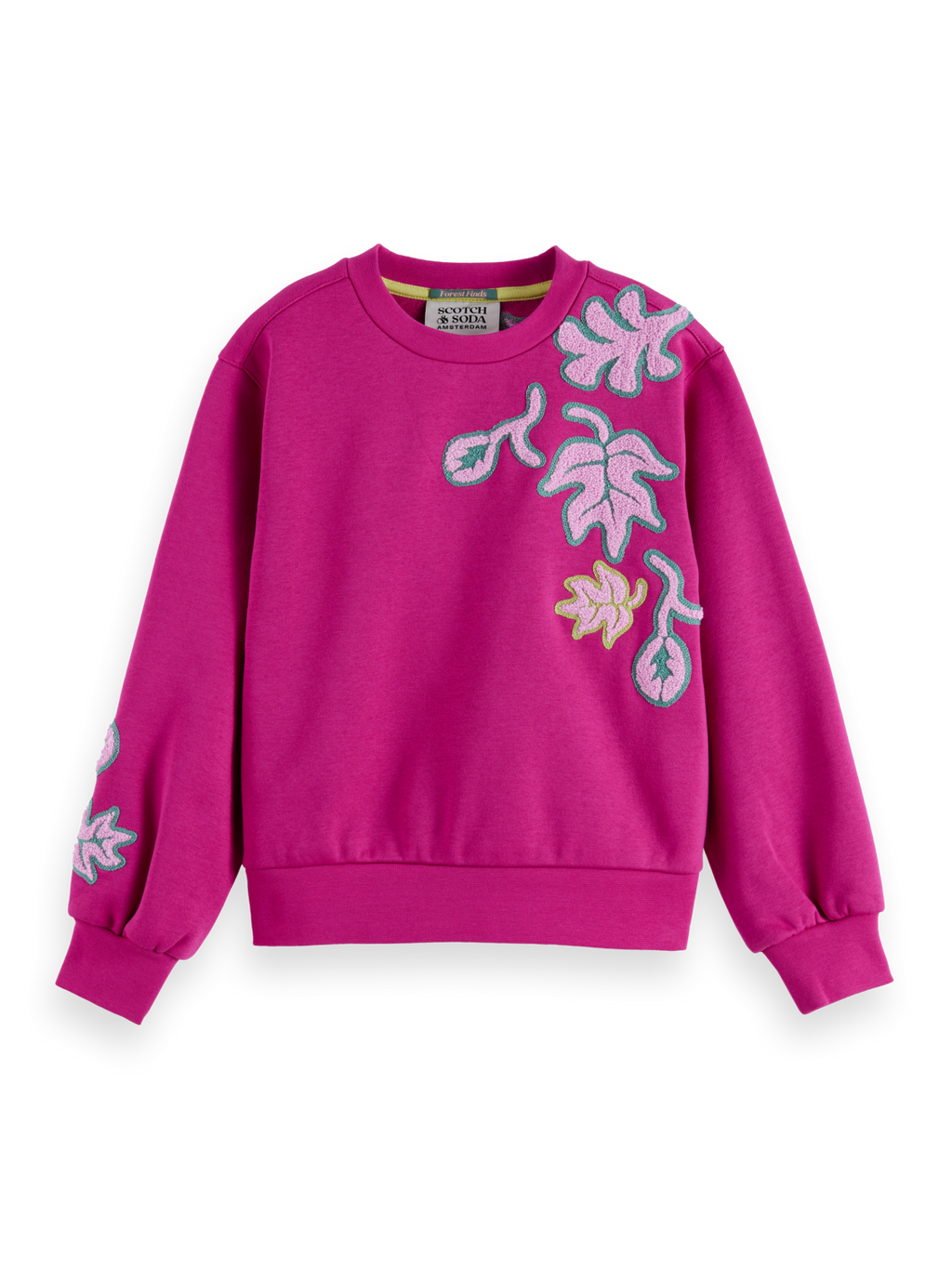 Besticktes Sweatshirt mit legerer Passform