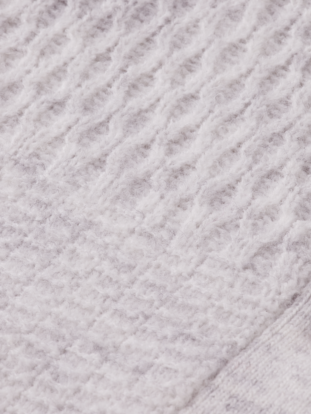 Gilet en mélange d'alpaga patchwork