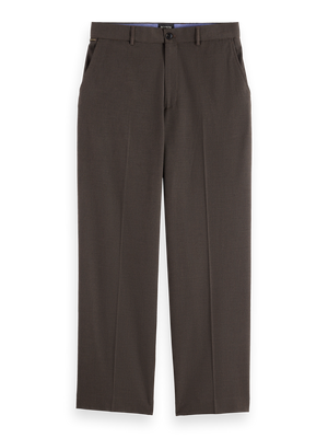 Yarn-Dyed Cool Wool-Blend Baggy Fit Chino