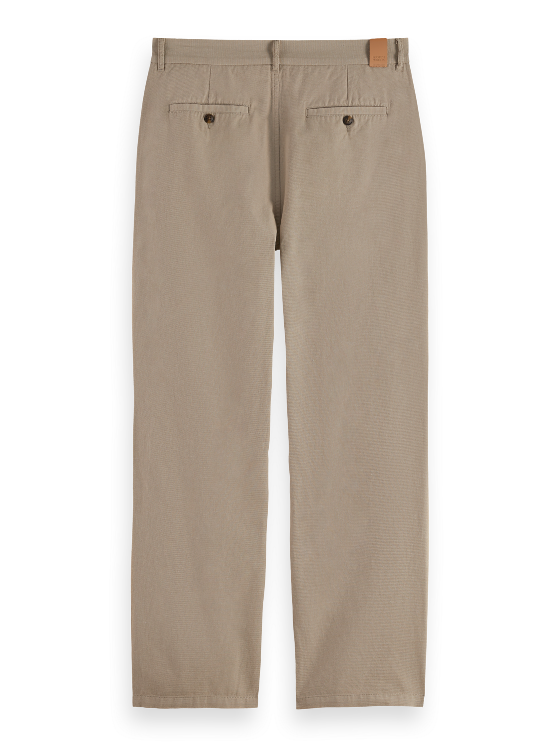 Otis - Relaxed Straight-Fit Cotton Linen Twill Chino