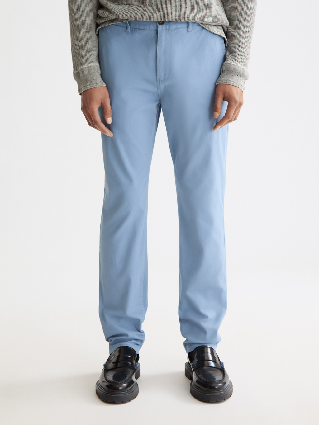 Collection Seasonal Core - Stuart - Chino en mélange de coton lavé coupe slim