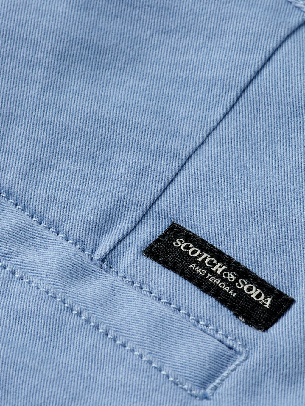 Collection Seasonal Core - Stuart - Chino en mélange de coton lavé coupe slim