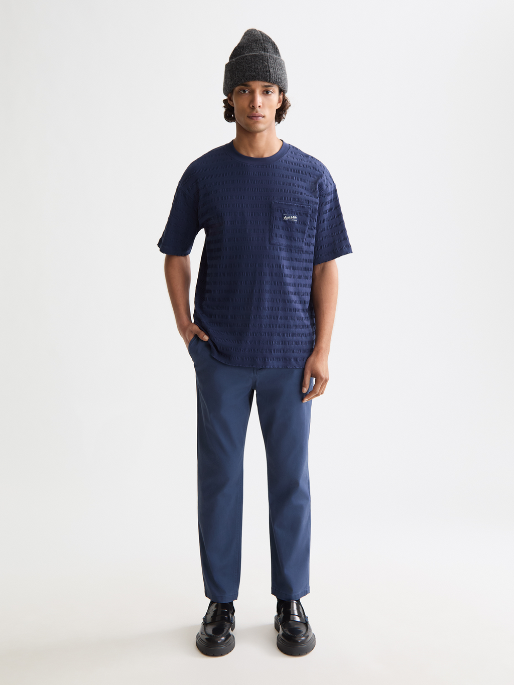 Collection Seasonal Core - Drift - Chino en mélange de coton lavé