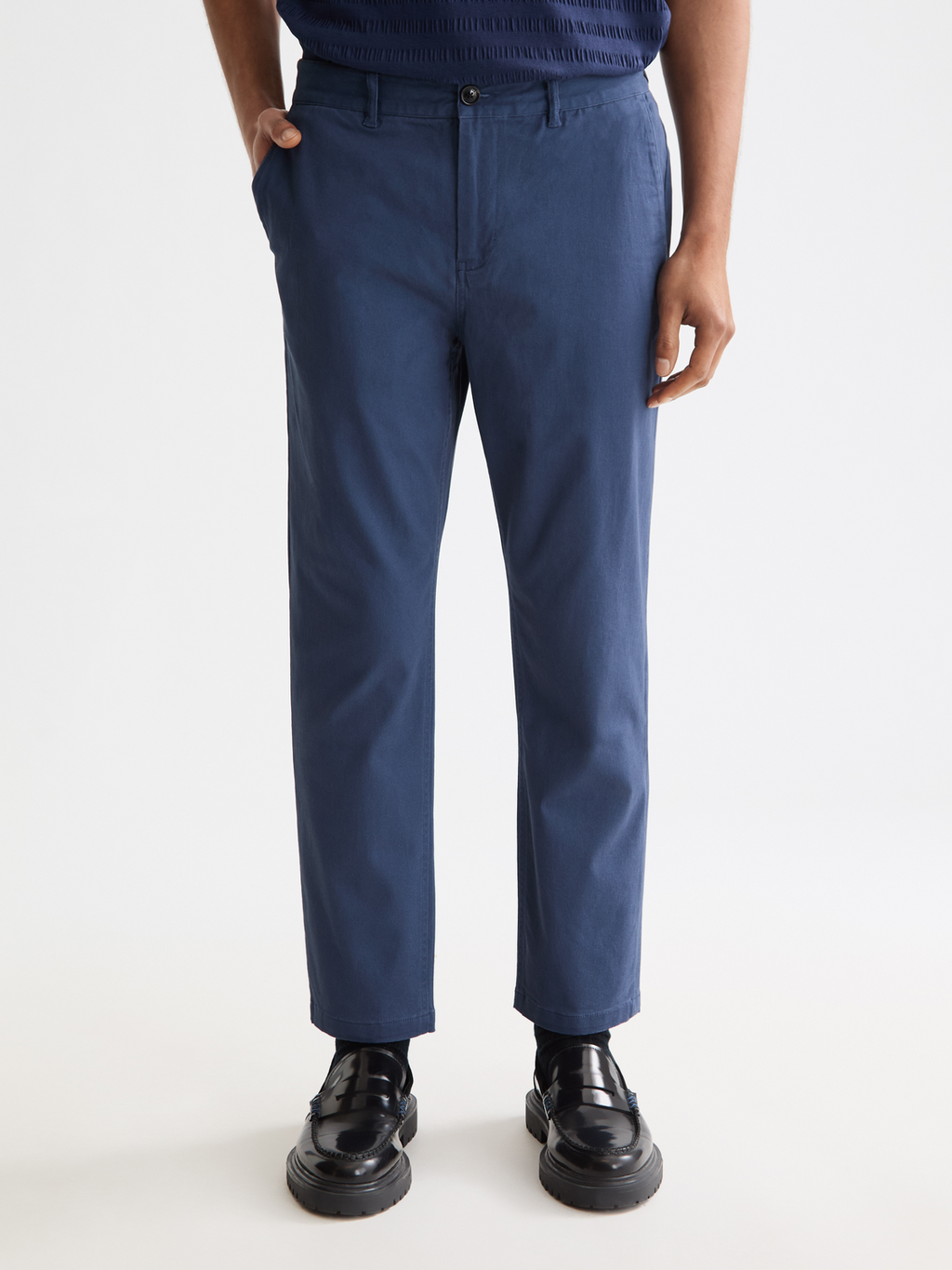 Collection Seasonal Core - Drift - Chino en mélange de coton lavé