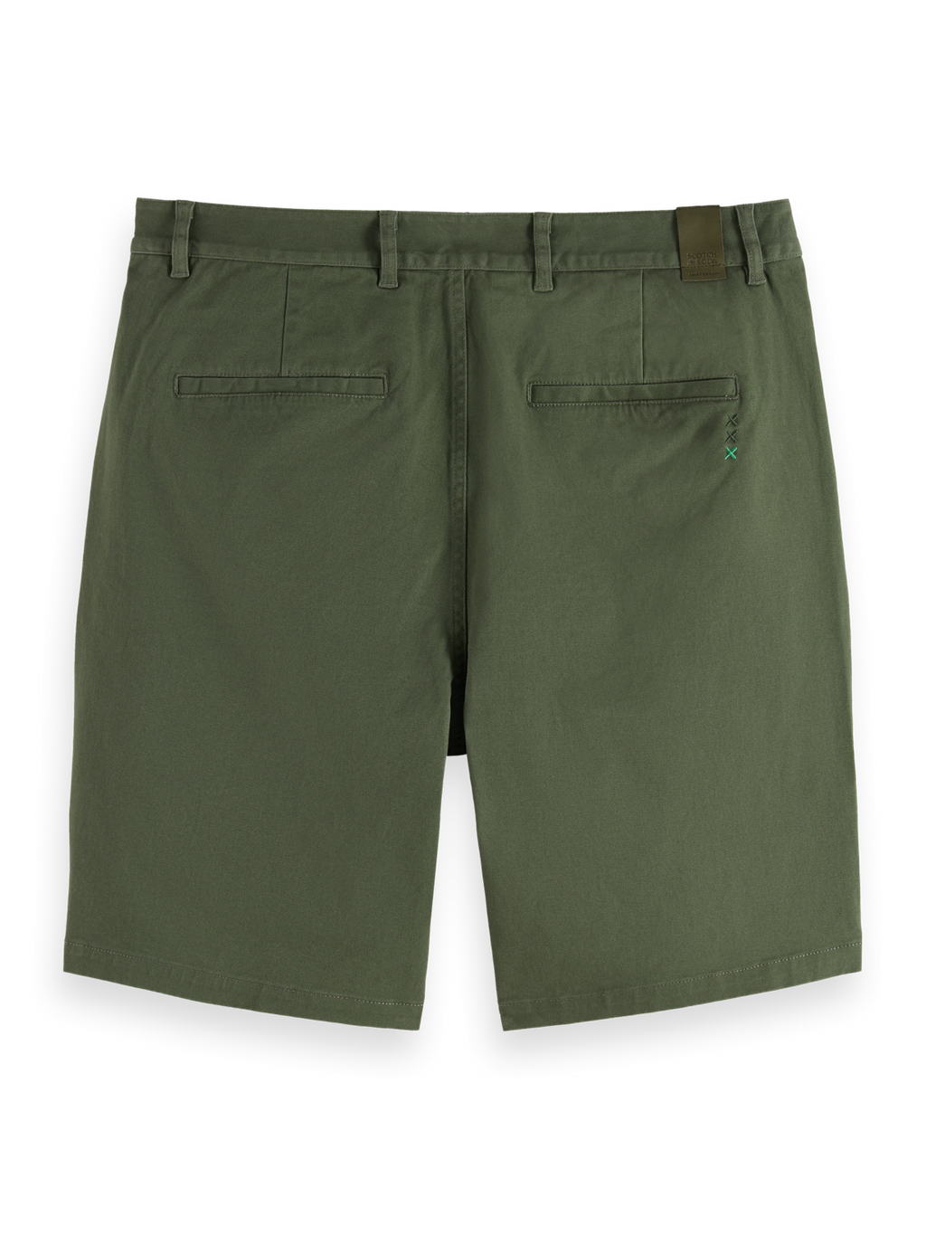 Collection Seasonal Core - Short Stuart coupe classique en mélange de coton lavé