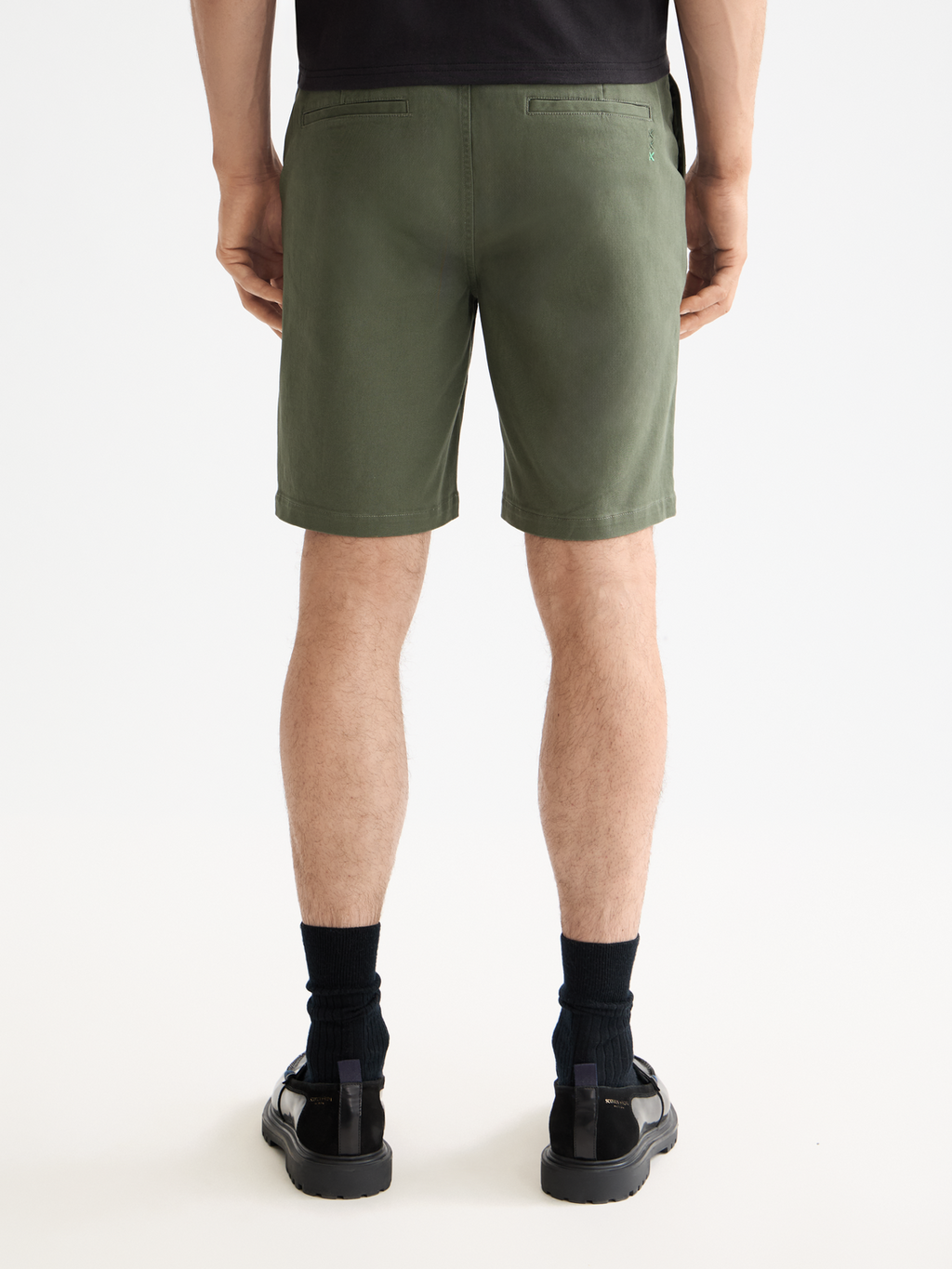 Collection Seasonal Core - Short Stuart coupe classique en mélange de coton lavé