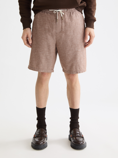 Seasonal Essentials — Fave - Cotton Linen Bermuda