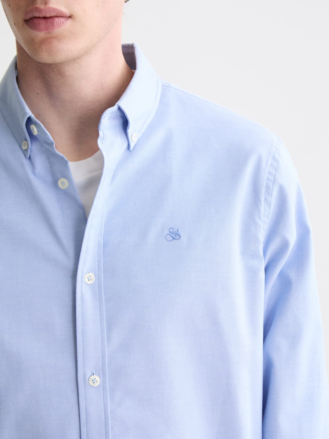 Chemise Oxford Unie Classique - Collection Saisonnière