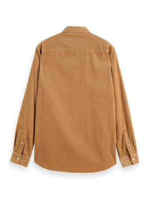 Regular-Fit Corduroy Shirt