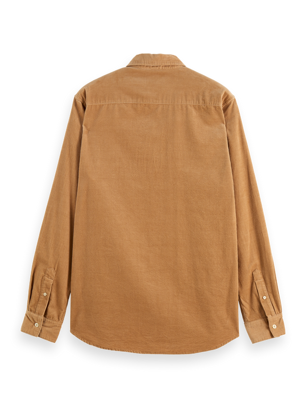 Regular-Fit Corduroy Shirt
