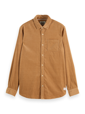 Regular-Fit Corduroy Shirt