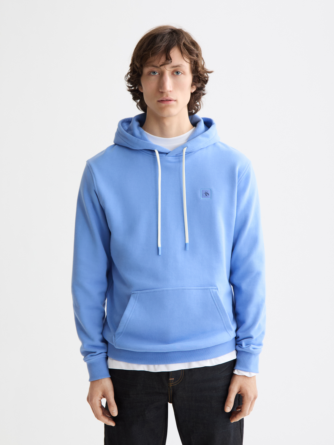 Seasonal Core - Regular-Fit Logo Badge Hoodie