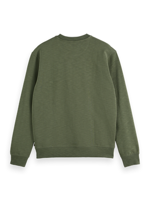Sweat-shirt avec logo poitrine gauche
