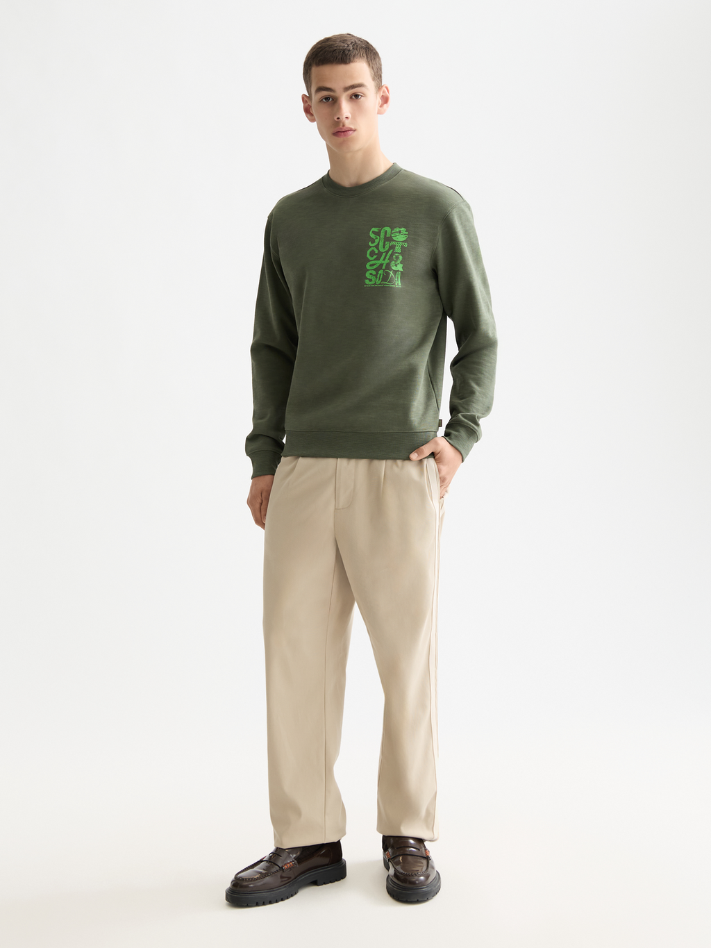 Left Chest Logo Sweatshirt