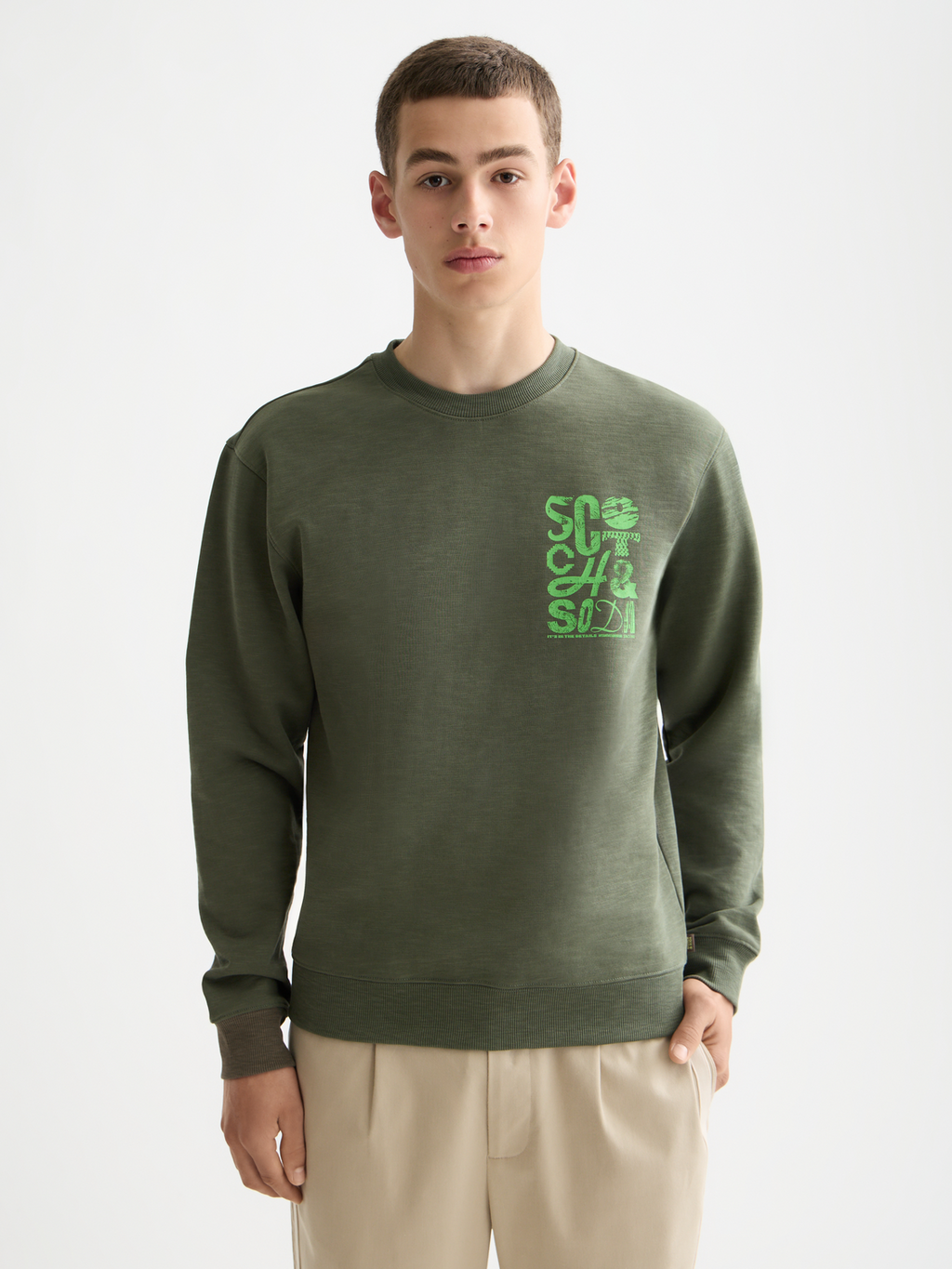 Left Chest Logo Sweatshirt