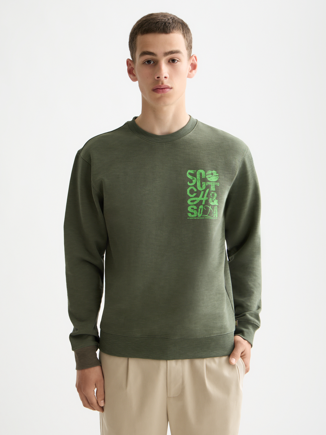 Left Chest Logo Sweatshirt