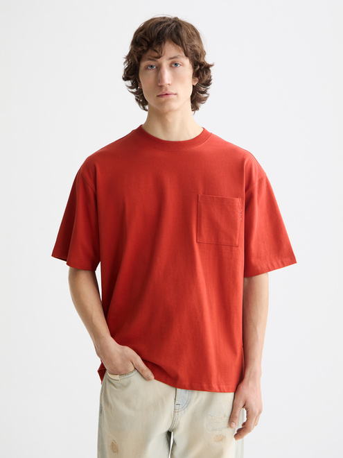 T-shirt Seasonal Core - Coupe ample, 3 poches croisées