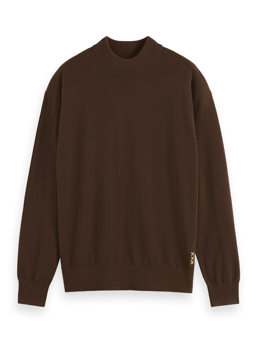 Seasonal Core - Dropped Shoulder Mock Neck Pullover