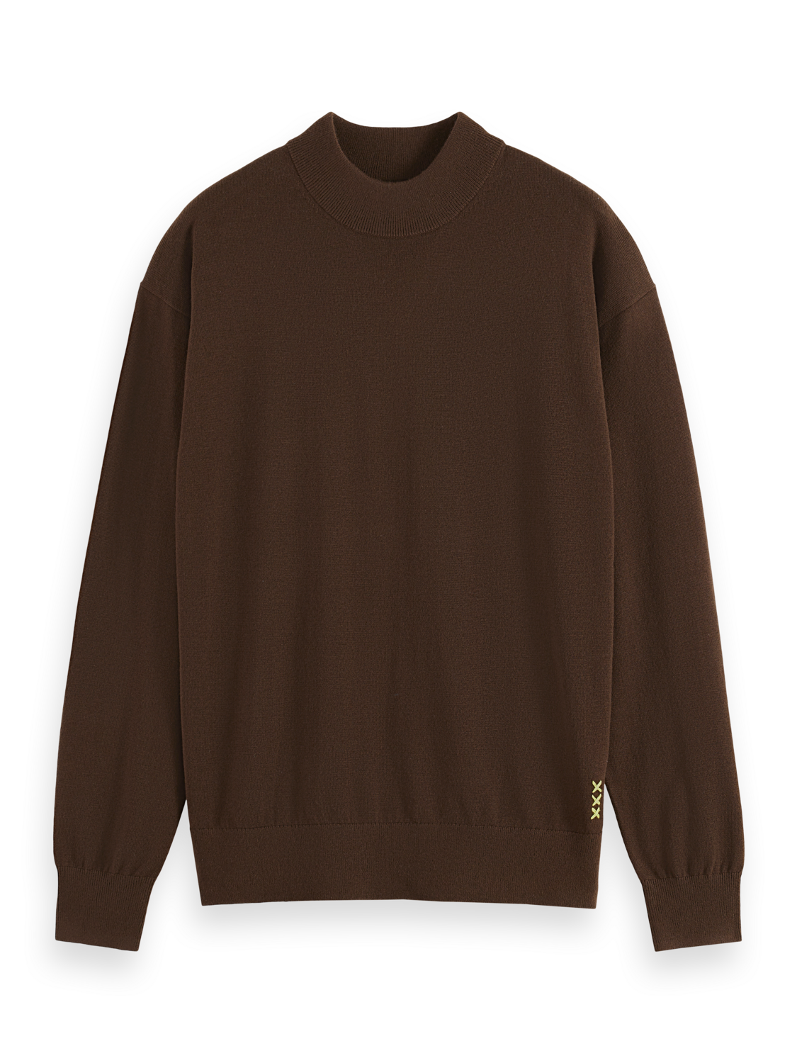 Seasonal Core - Dropped Shoulder Mock Neck Pullover