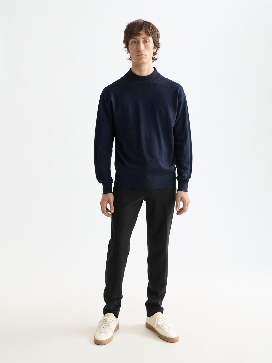 Essentials —  Mott Tailored Knitted Yarn Dyed Chino