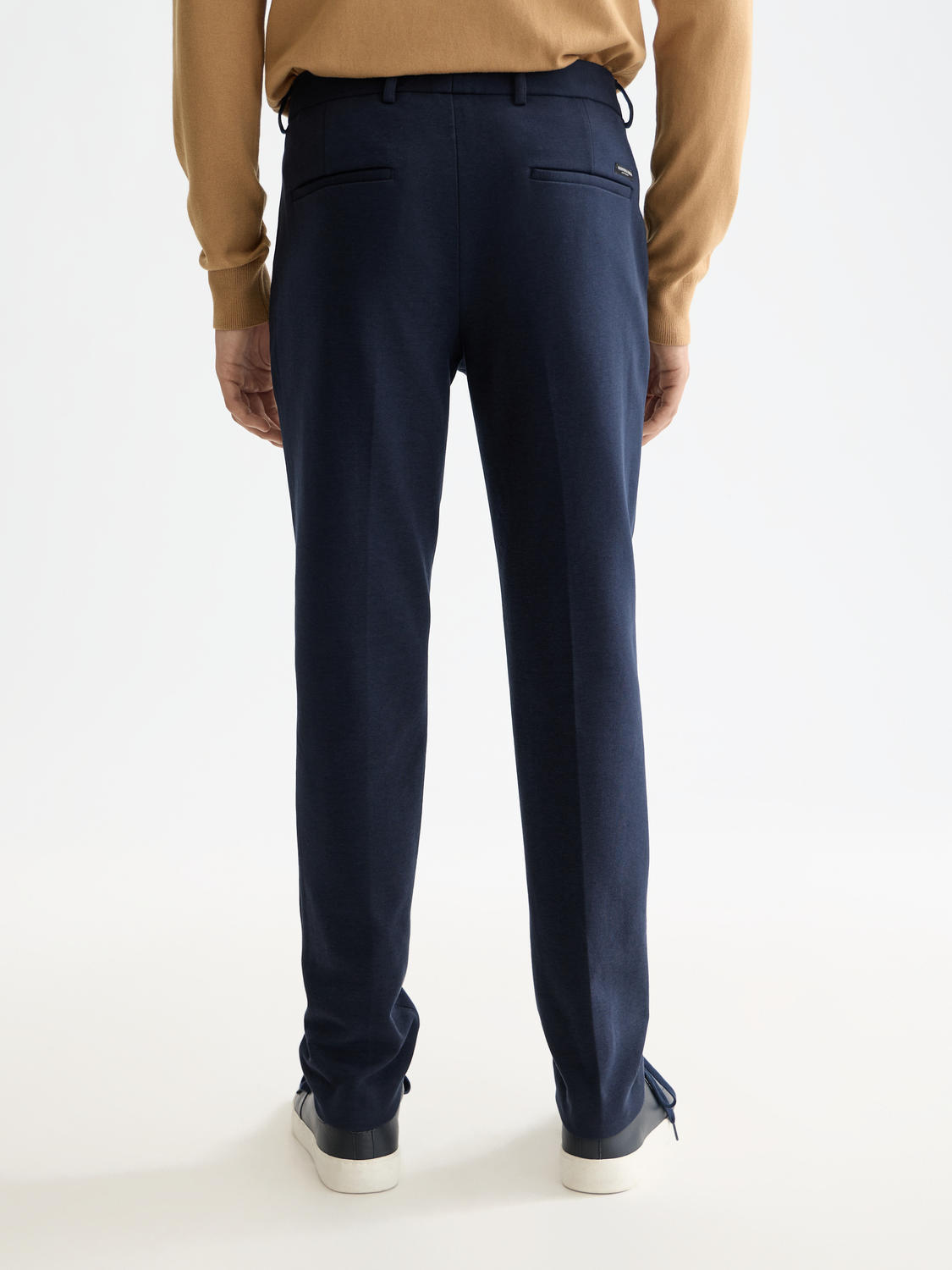 Essentials —  Mott Tailored Knitted Yarn Dyed Chino