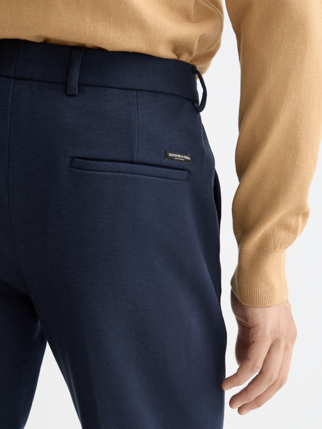 Essentials —  Mott Tailored Knitted Yarn Dyed Chino