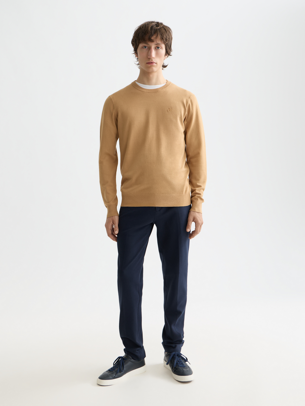 Essentials —  Mott Tailored Knitted Yarn Dyed Chino
