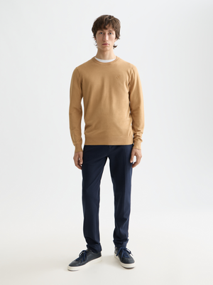 Essentials —  Mott Tailored Knitted Yarn Dyed Chino