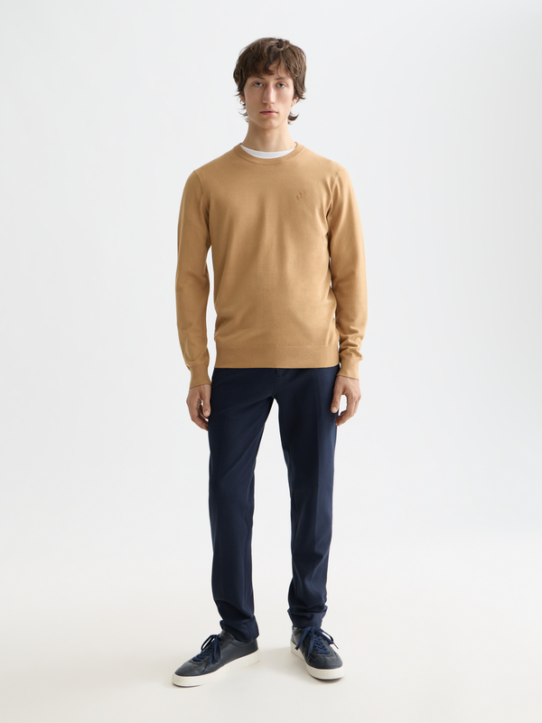 Essentials —  Mott Tailored Knitted Yarn Dyed Chino