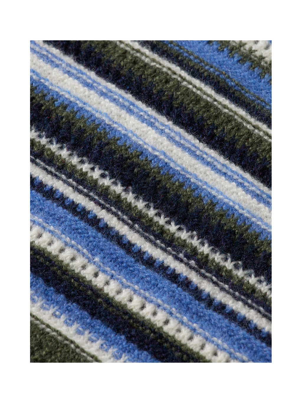 Soft Knit Striped Regular Fit Pullover