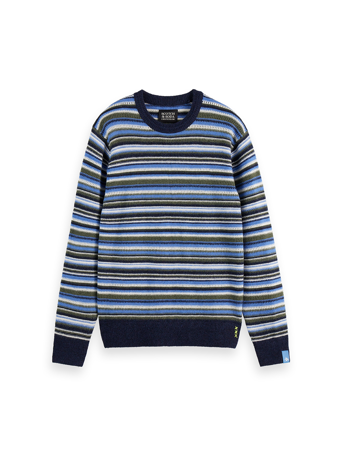Soft Knit Striped Regular Fit Pullover