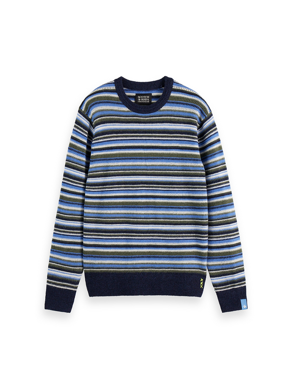 Soft Knit Striped Regular Fit Pullover