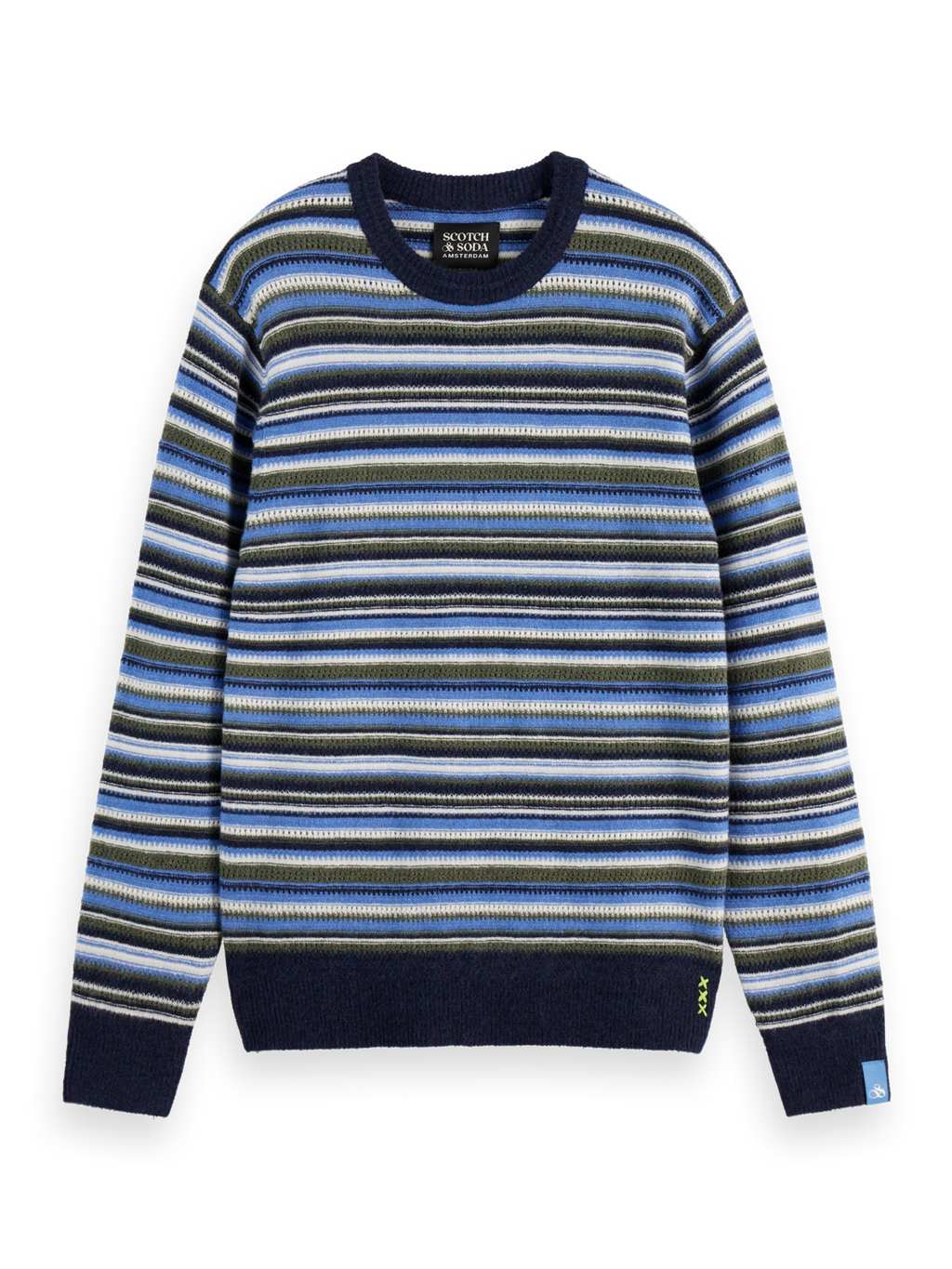 Soft Knit Striped Regular Fit Pullover